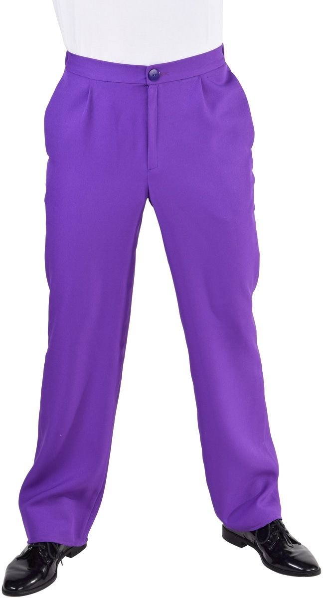 Universele Paarse Pantalon Theater Man | XXL | Carnaval kostuum | Verkleedkleding